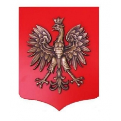 Godło na płycie MDF - małe 30 cm x 35 cm